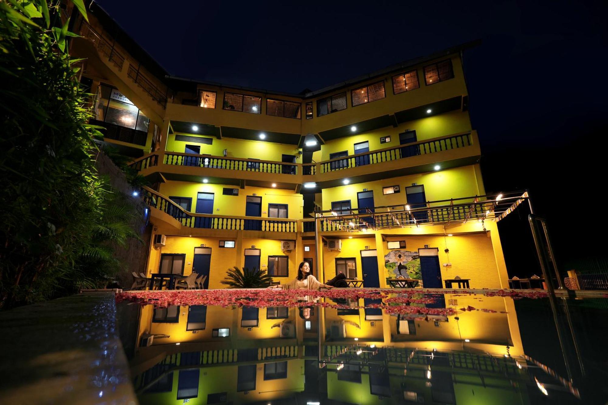 Hostel Shalom Backpackers Rishīkesh Exterior foto